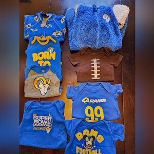 Los Angeles Rams Baby Clothing Set